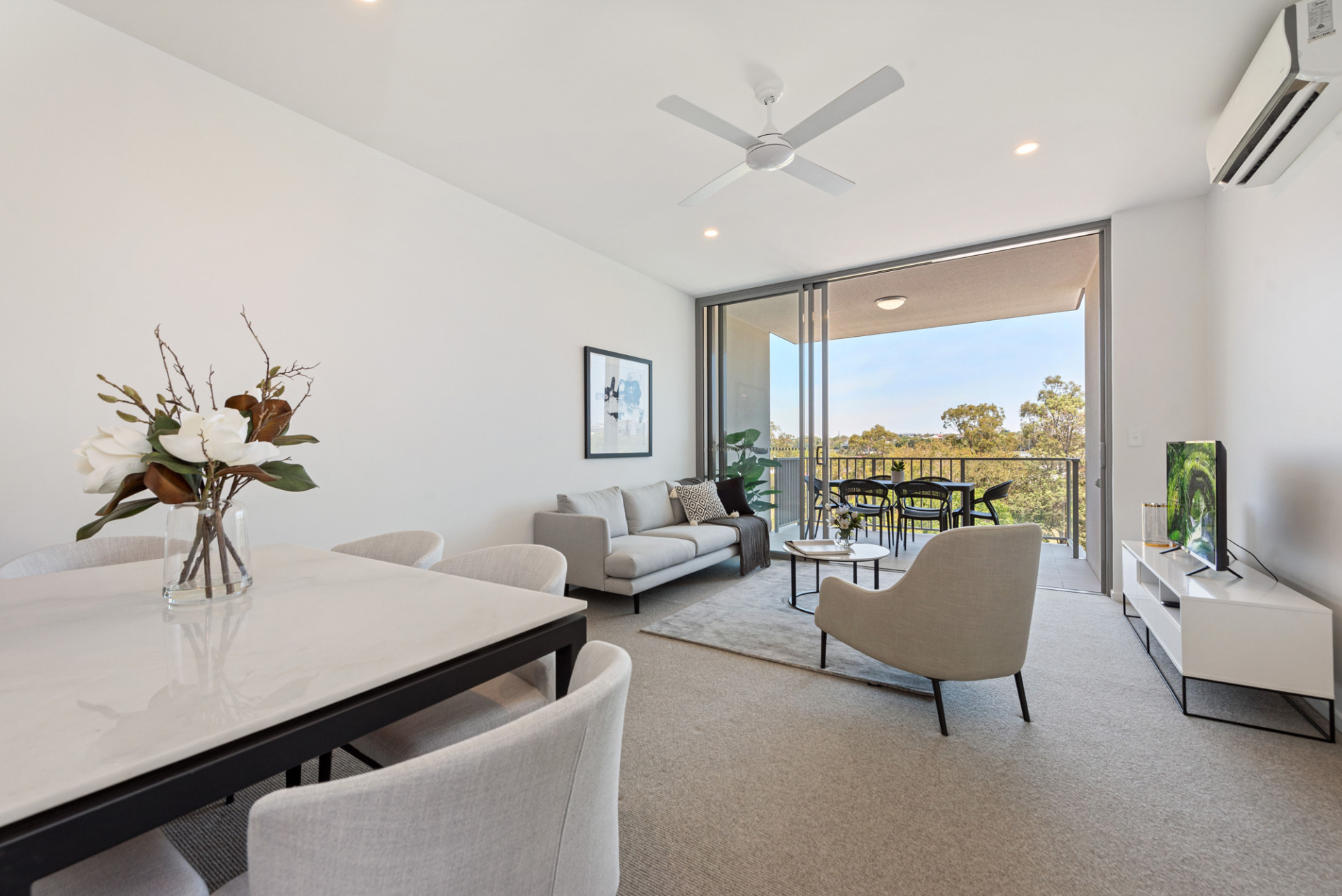 Dining Living - Unit 402 Lincoln on the Park