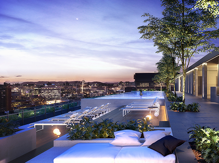 Gasworks Residences Pool