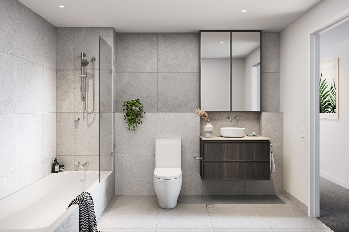 Summerlin-Poolside-Terraces-Bathroom-Dark