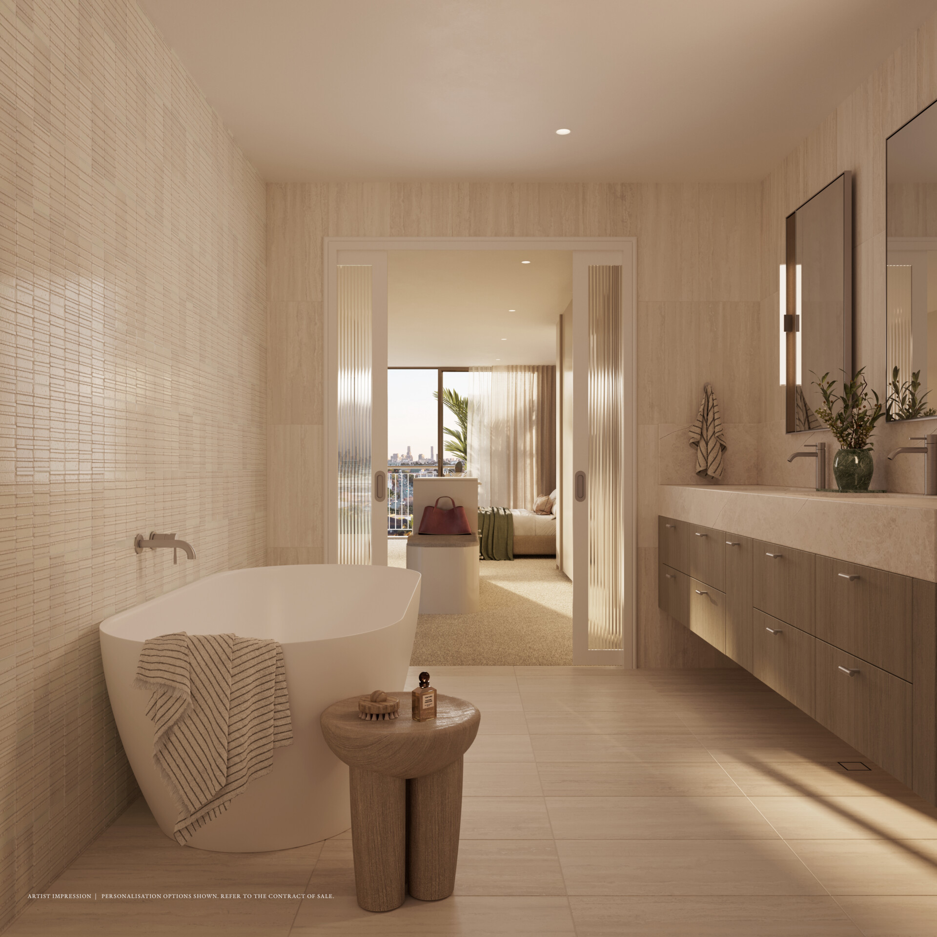 The Rockwell Artist Impression - Sago Collection - Penthouse Bathroom