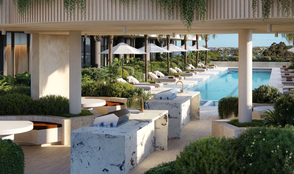 Barbecues and outdoor dining spaces